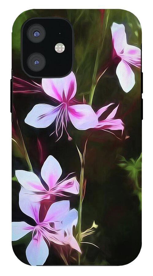 Pink and White Flower Detail - Phone Case