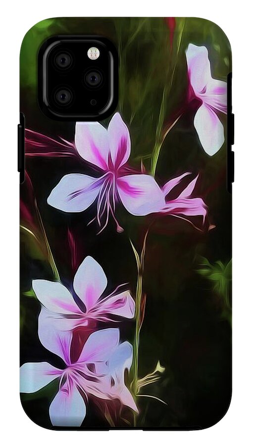Pink and White Flower Detail - Phone Case