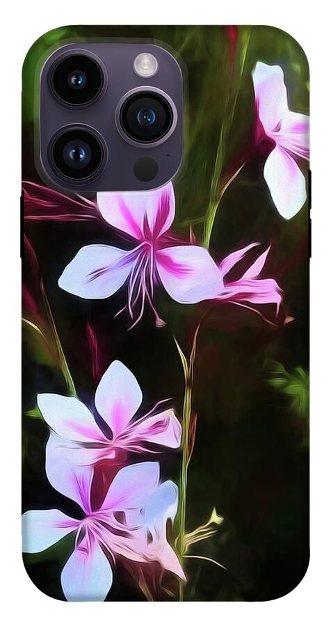 Pink and White Flower Detail - Phone Case