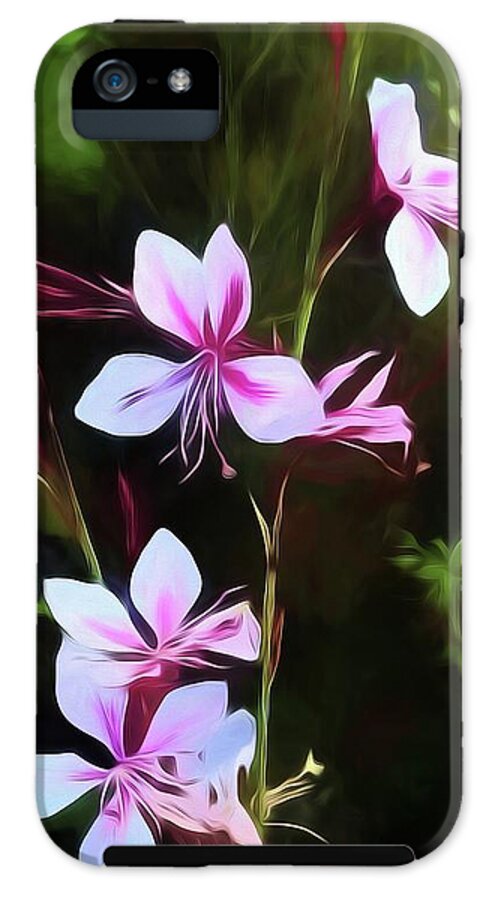 Pink and White Flower Detail - Phone Case