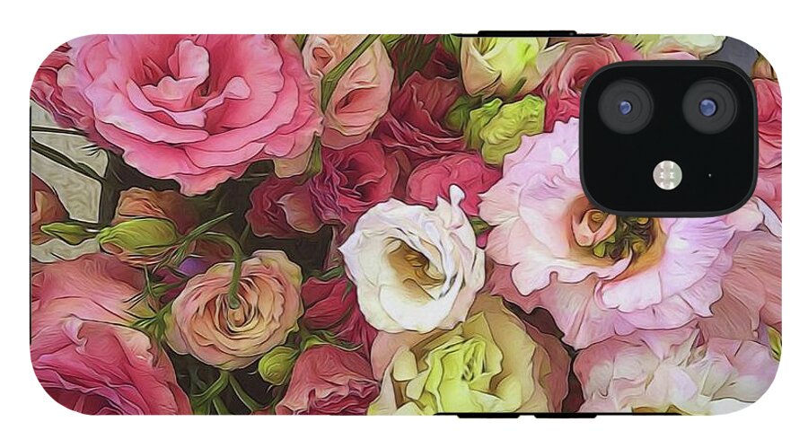 Pink Lisianthus - Phone Case