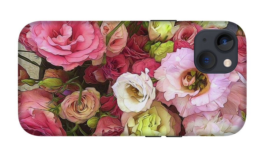Pink Lisianthus - Phone Case