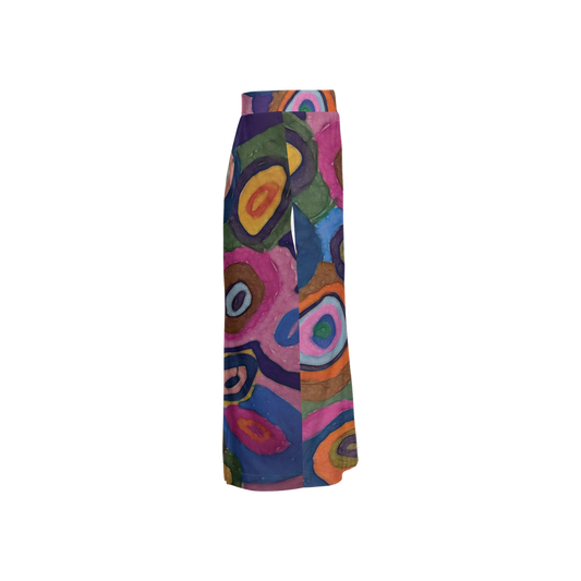 Warm Autumn Bubbles Women's Back Split Pencil Skirt-Heavy Knit