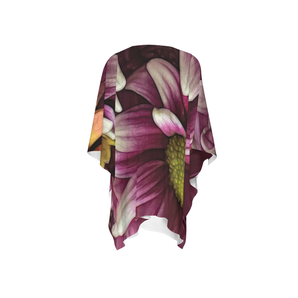 October Flowers 7 Women's Silky-like Wrap-Ultra-Soft and Smooth