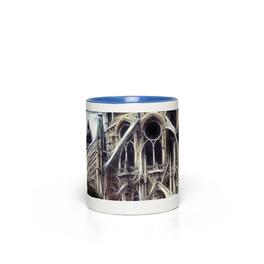 Notre Dame Cathedral Back Accent Mugs