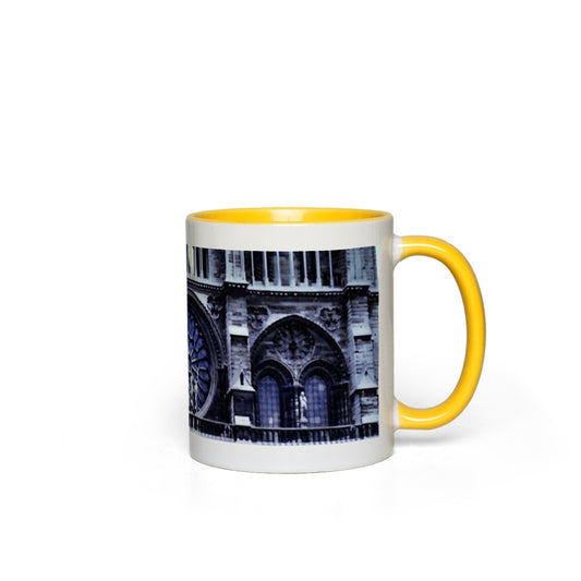Cathedral Windows Dark Accent Mugs