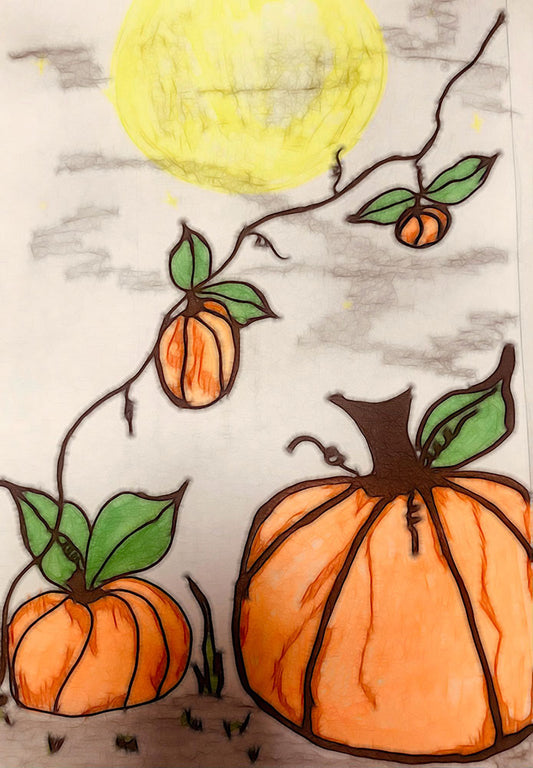 Pumpkin Patch Digital Image Download