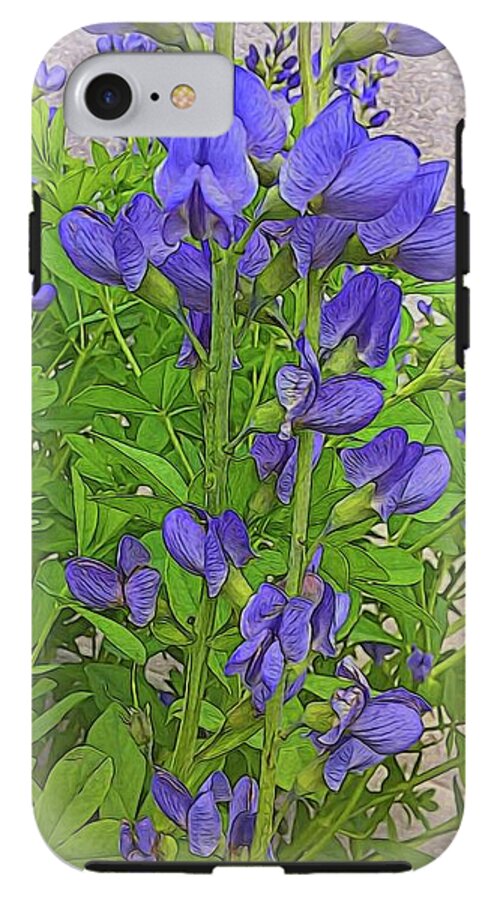 Purple Flowers - Phone Case