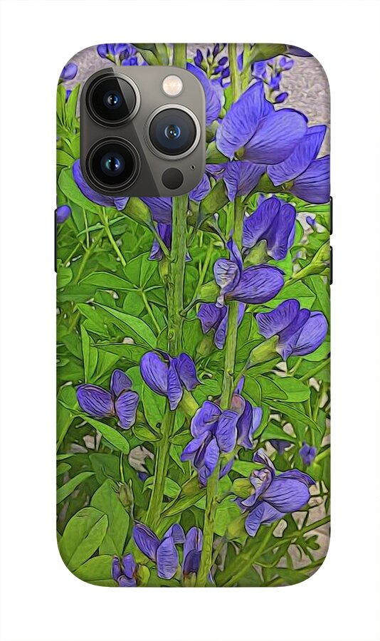 Purple Flowers - Phone Case