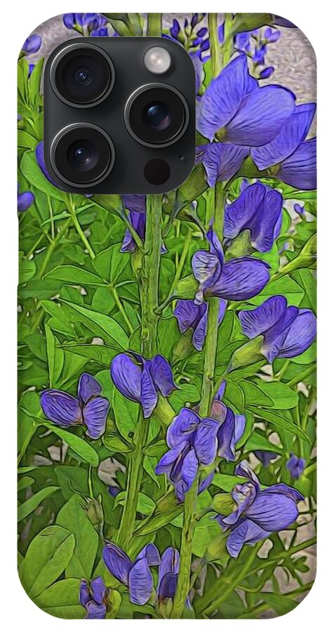 Purple Flowers - Phone Case