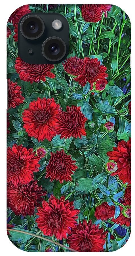 Red Mums - Phone Case