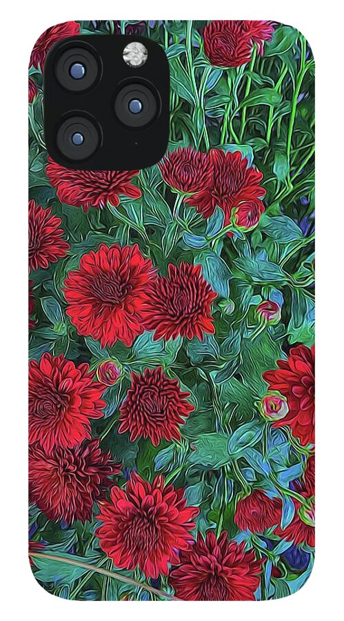 Red Mums - Phone Case