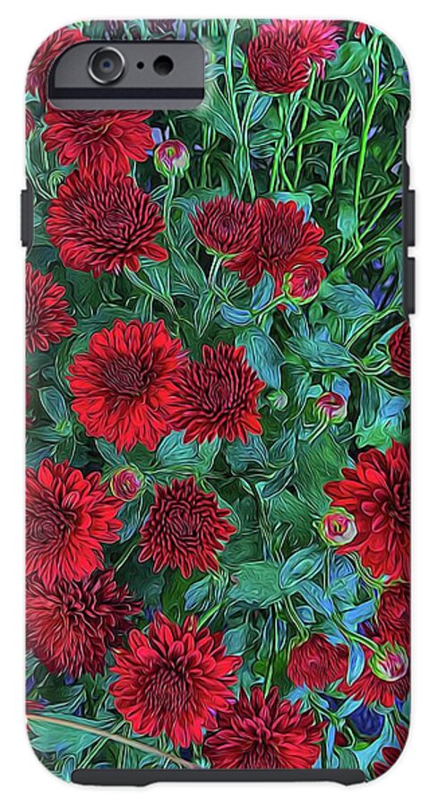 Red Mums - Phone Case