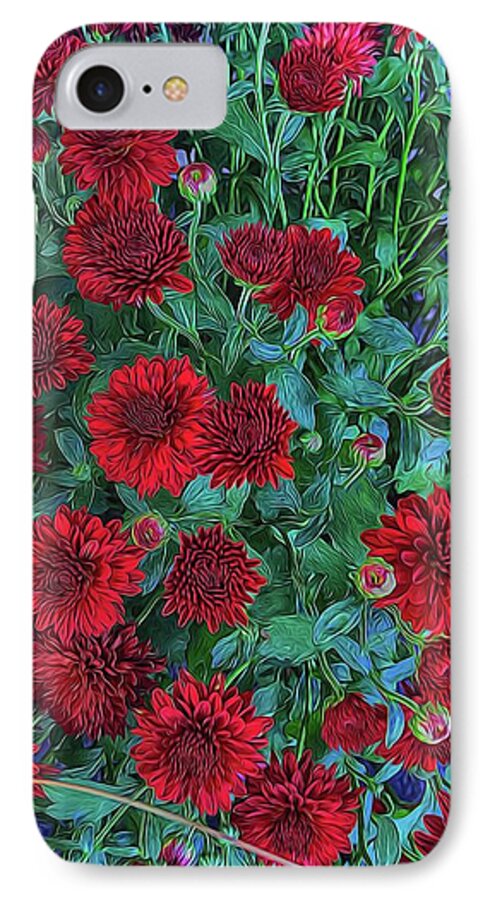 Red Mums - Phone Case