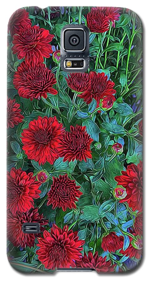 Red Mums - Phone Case