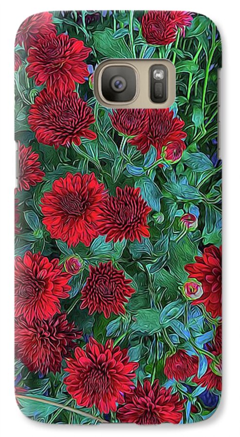 Red Mums - Phone Case
