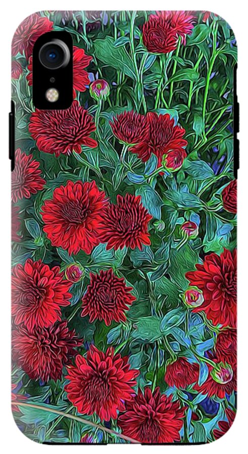 Red Mums - Phone Case