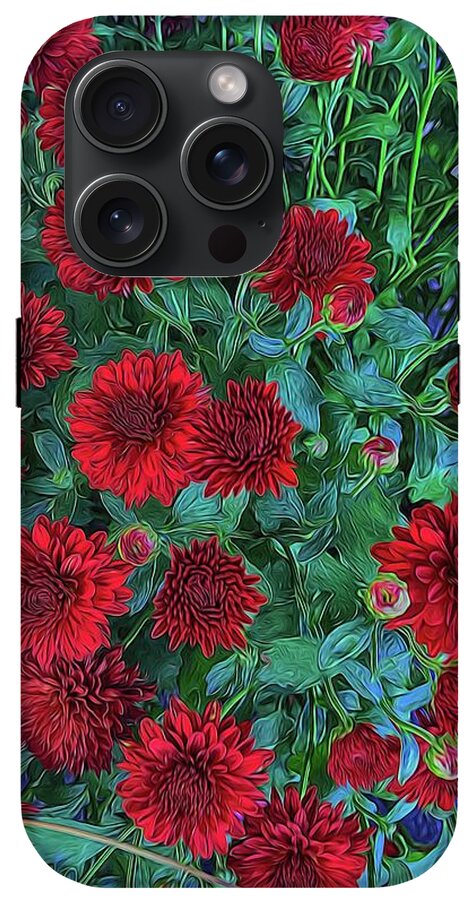 Red Mums - Phone Case