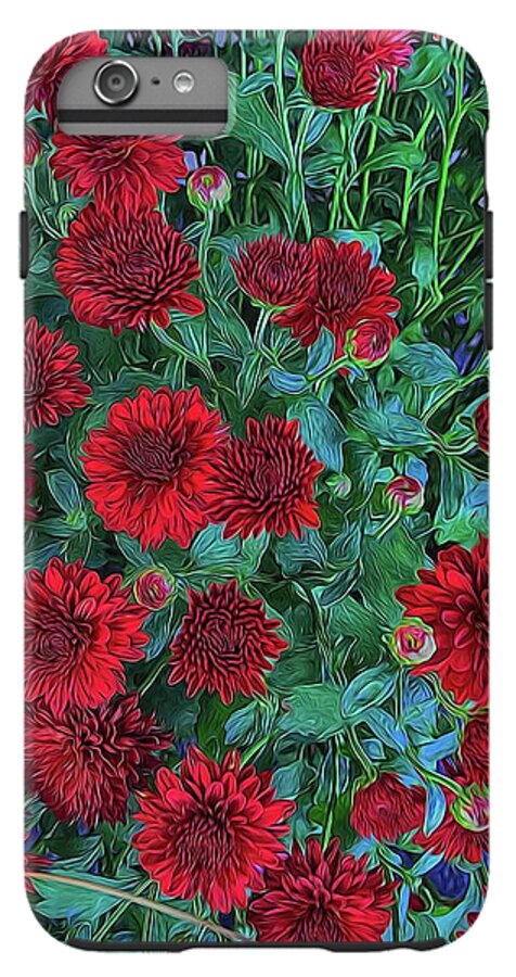 Red Mums - Phone Case