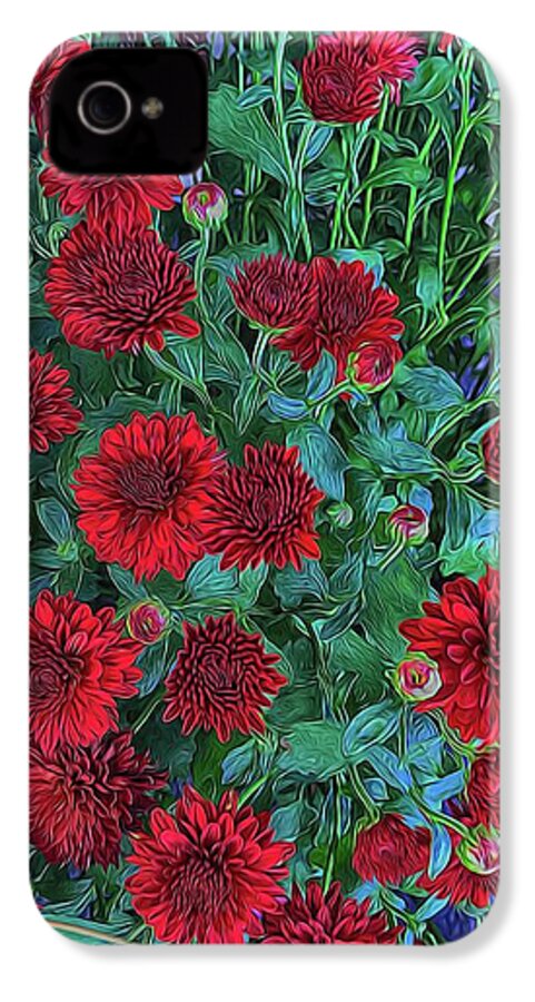 Red Mums - Phone Case