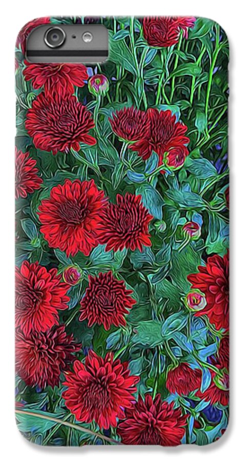 Red Mums - Phone Case