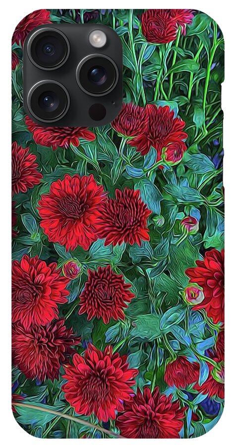 Red Mums - Phone Case