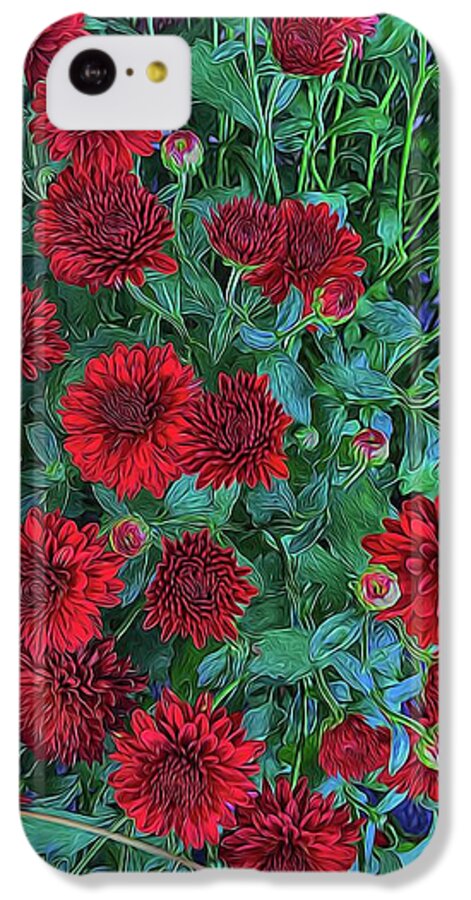 Red Mums - Phone Case