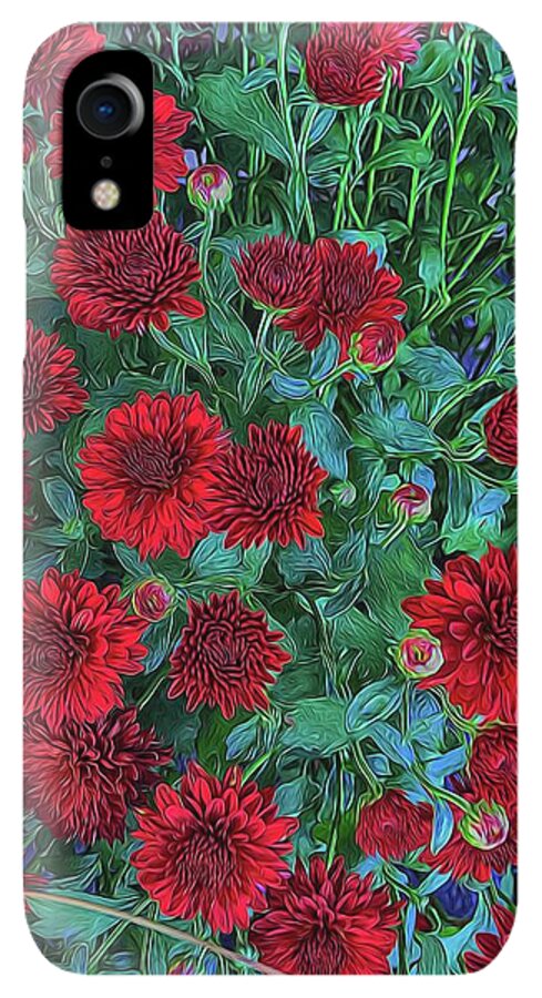 Red Mums - Phone Case