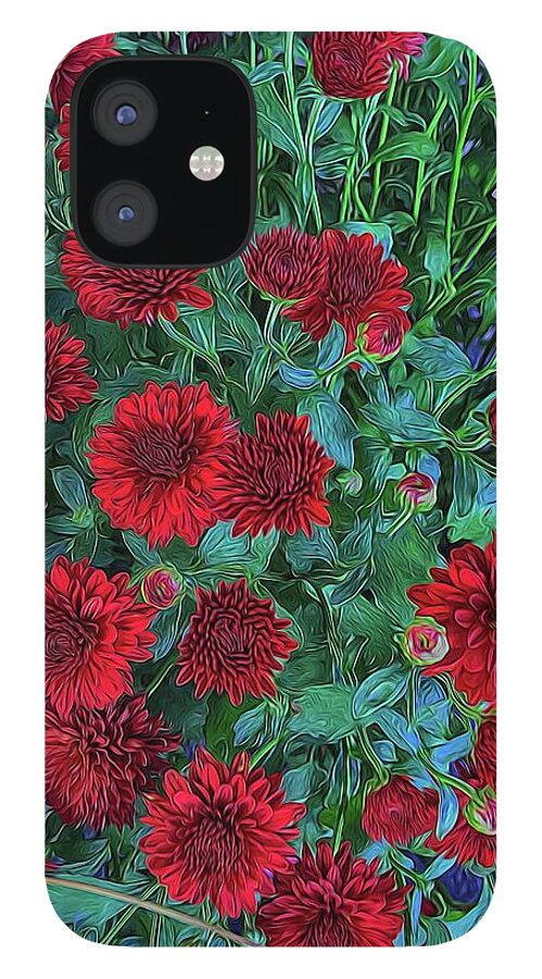 Red Mums - Phone Case