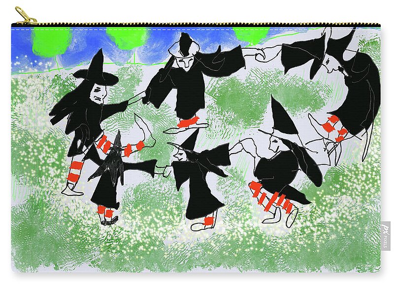 Six Witches Dancing - Zip Pouch