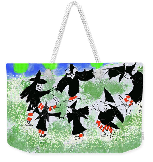 Six Witches Dancing - Weekender Tote Bag
