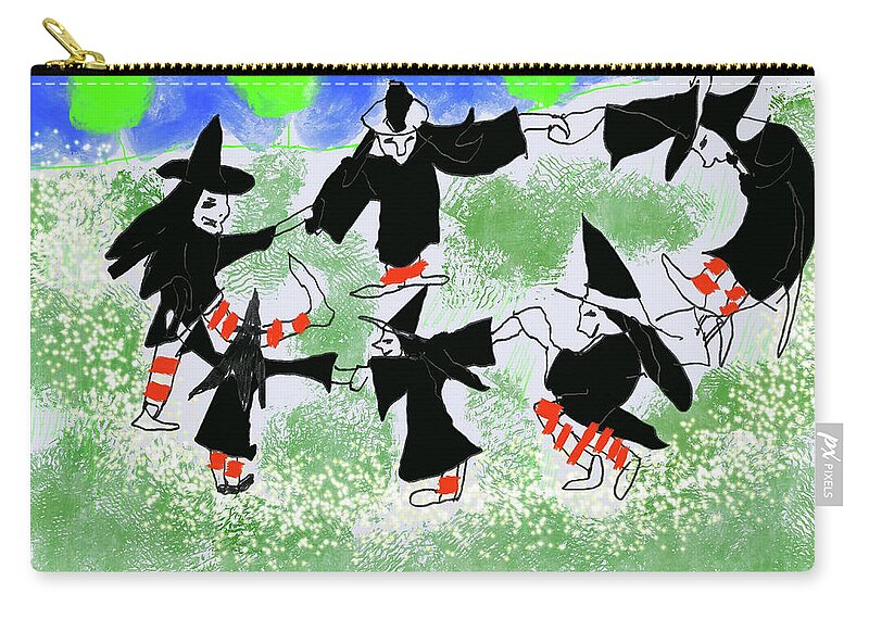 Six Witches Dancing - Zip Pouch