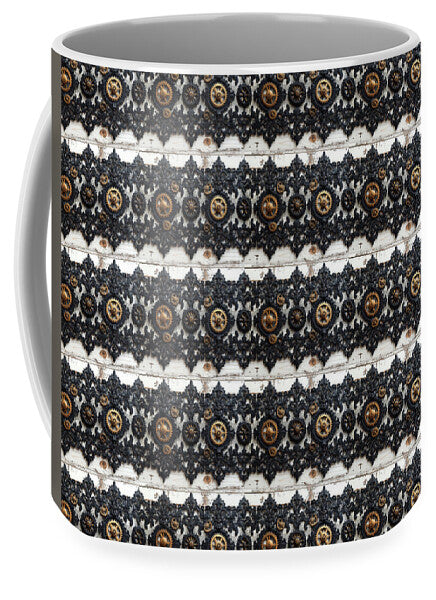 Steampunk Black Lace Pattern - Mug