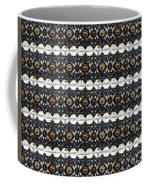 Steampunk Black Lace Pattern - Mug