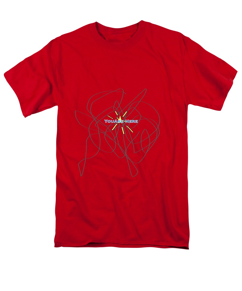 String Theory Humor - Men's T-Shirt  (Regular Fit)