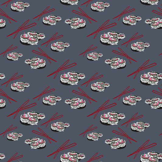 Sushi Pattern Digital Image Download