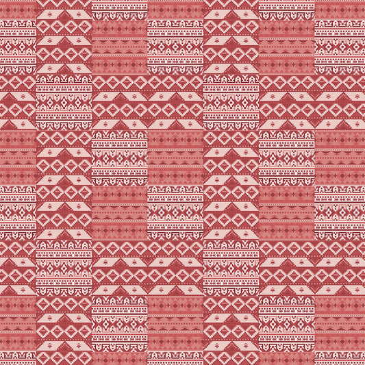 Terra Cotta Southwest Patchwork Digital Image Download