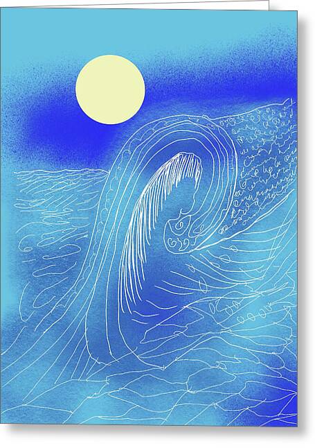 The Wave - Greeting Card