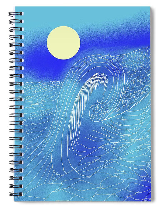The Wave - Spiral Notebook
