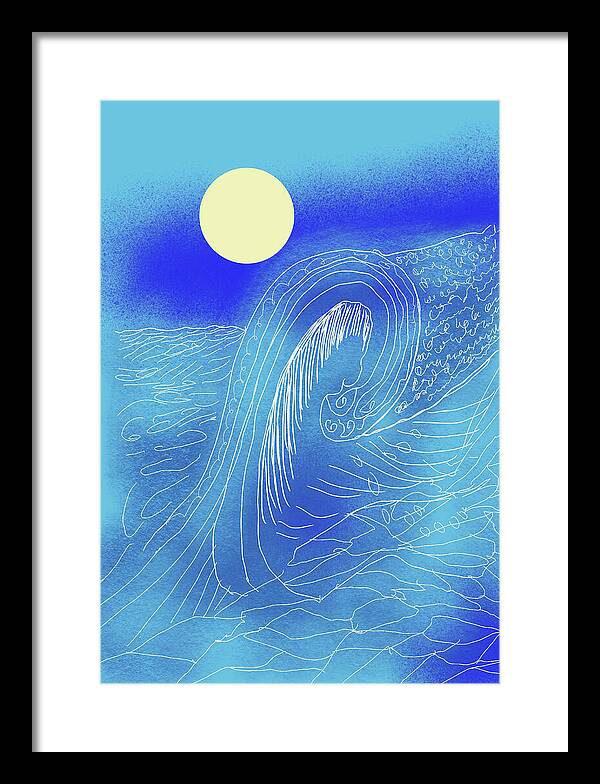 The Wave - Framed Print