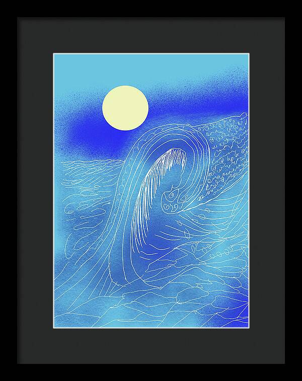 The Wave - Framed Print