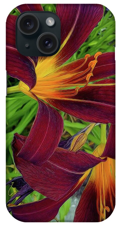Tigerlily Close Up - Phone Case
