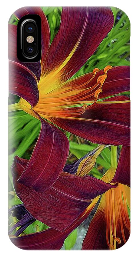 Tigerlily Close Up - Phone Case