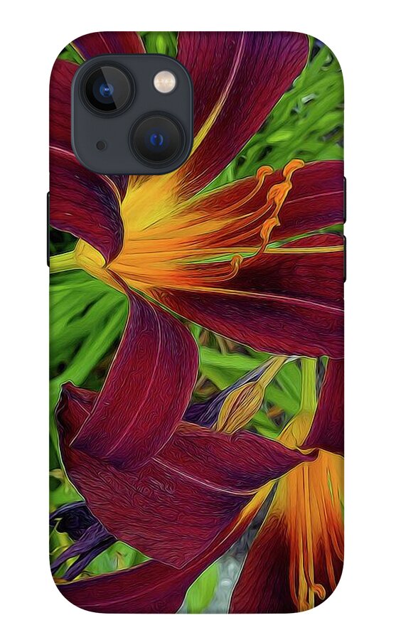 Tigerlily Close Up - Phone Case