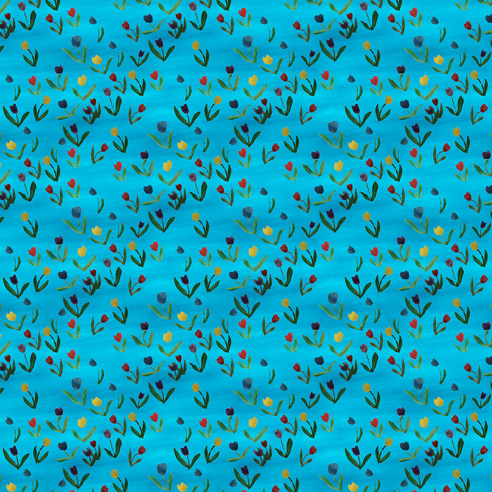 Tulips Pattern Digital Image Download
