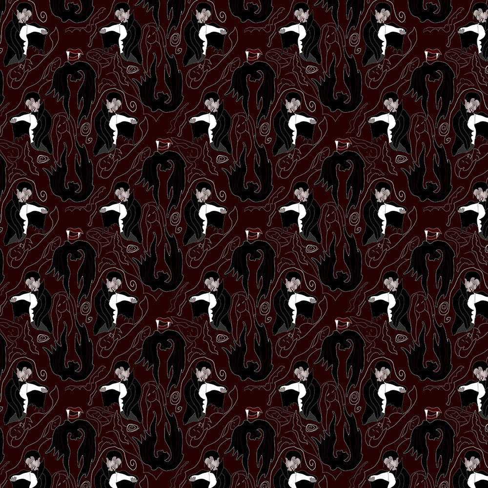 Vampire Pattern Digital Image Download