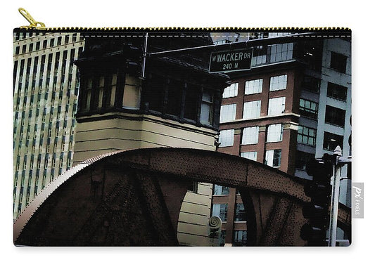 Wacker Drive Chicago - Zip Pouch
