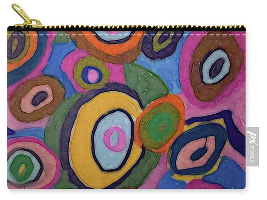 Warm Autumn Bubbles - Zip Pouch