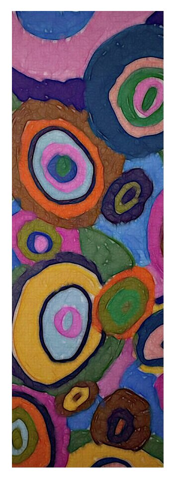 Warm Autumn Bubbles - Yoga Mat