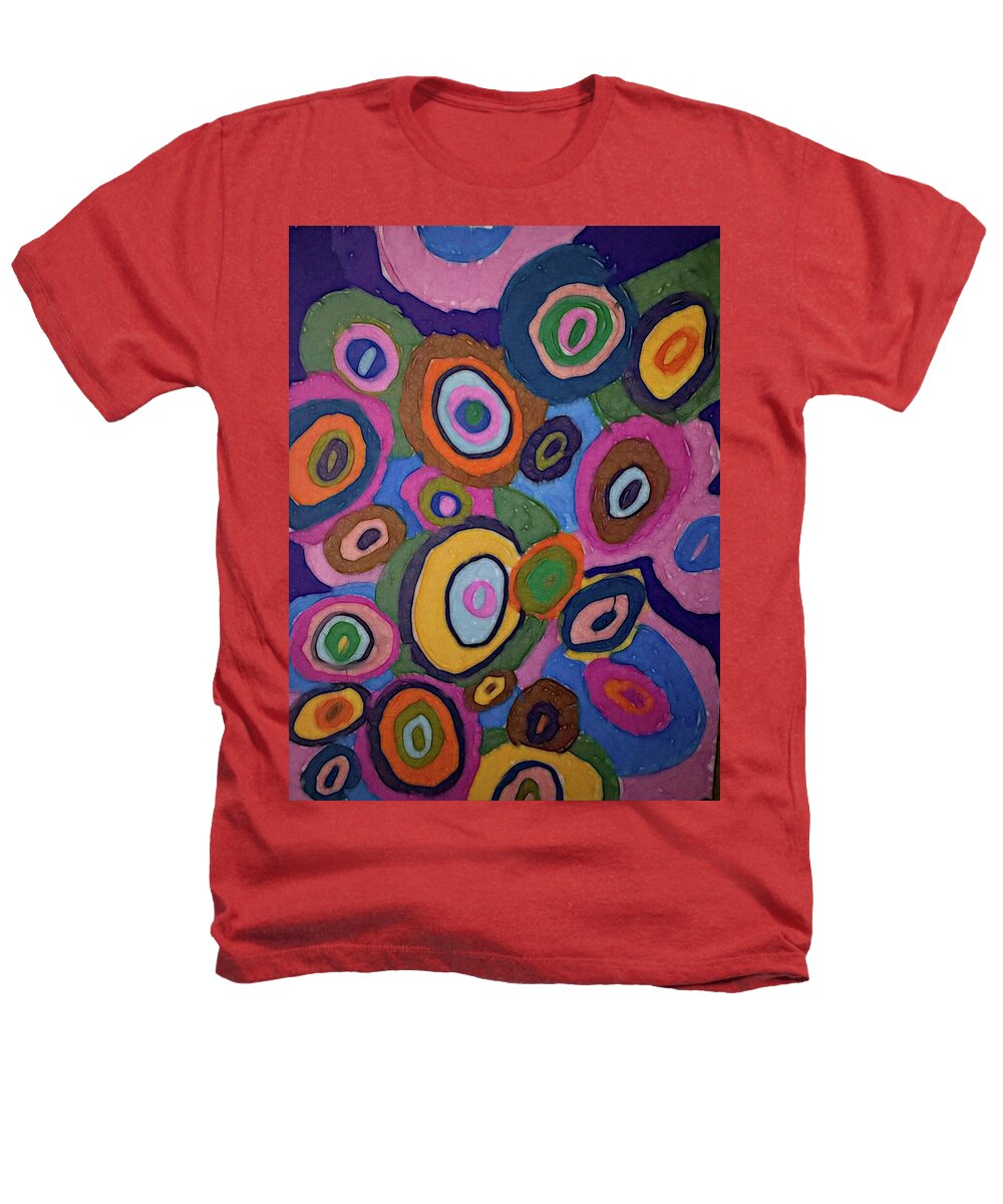 Warm Autumn Bubbles - Heathers T-Shirt